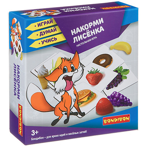 Настольная игра Bondibon "Накорми лисёнка" от Bondibon