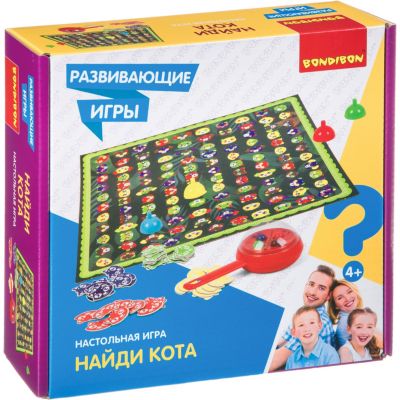 Настольная игра Bondibon «Найди кота»