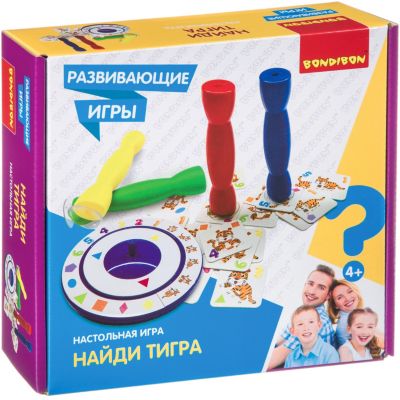 Настольная игра Bondibon «Найди тигра»