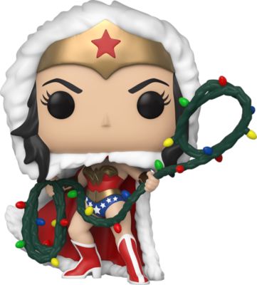 Фигурка Funko POP! Vinyl: DC: Holiday: Чудо-женщина с лассо, 50652