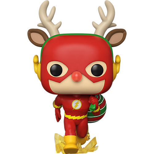 Фигурка Funko POP! Vinyl: DC: Holiday: Рудольф Флэш, 50654 от Funko