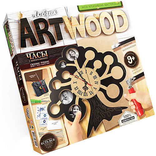 Набор для творчества Danko Toys Artwood «Настенные часы» от Danko Toys