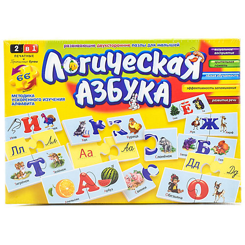 Настольная игра Danko Toys «Логическая Азбука» от Danko Toys