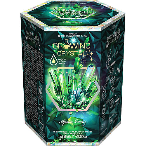 Набор для проведения опытов Danko Toys Growing Crystal от Danko Toys