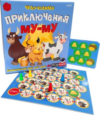 Настольная игра Play Land "Приключения Му-Му"