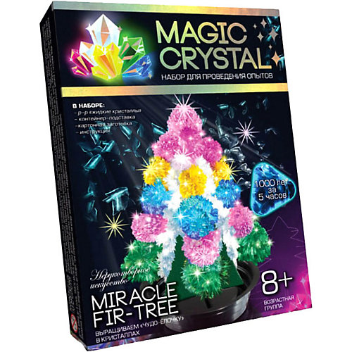 Набор для проведения опытов Danko Toys Мagic Crystal «Нерукотворное искусство» от Danko Toys