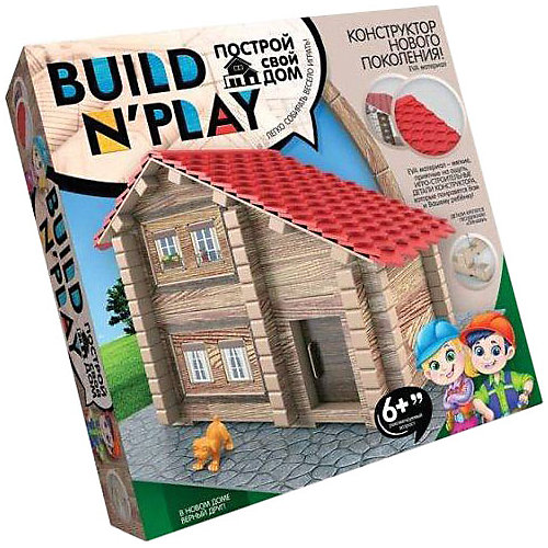 Конструктор Danko Toys Build'n'Play «Домик из изолоновых деталей» от Danko Toys