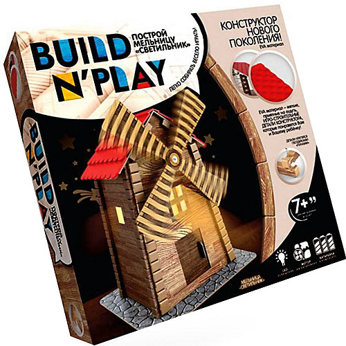 Конструктор Danko Toys Build'n'Play «Построй мельницу» от Danko Toys
