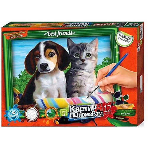 Набор для творчества Danko Toys «Картина по номерам» от Danko Toys