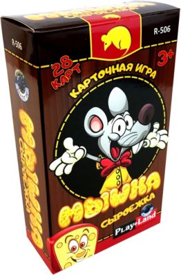 Карточная игра Play Land "Мышка сыроежка"