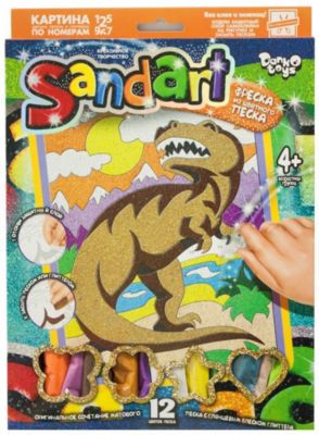 Набор для творчества Danko Toys Sand Art «Фреска из песка»