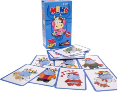 Карточная игра Play Land Мемо "Коровка"