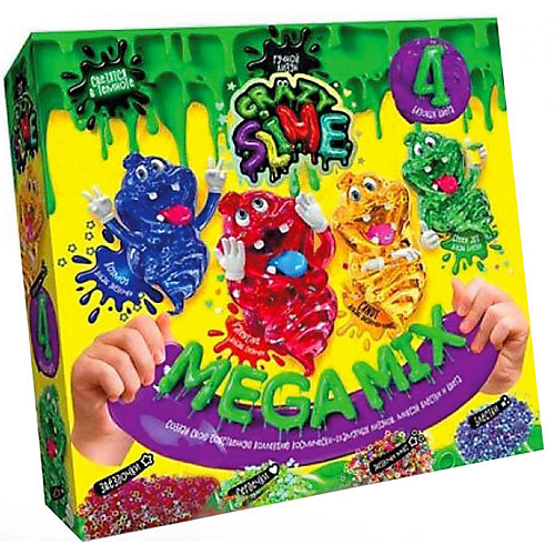 Набор для творчества Danko Toys «Ручной лизун», 4 в 1 от Danko Toys