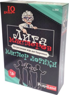Настольная игра Play Land Лига Мастеров "Мастер логики"