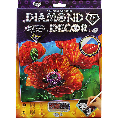 Набор для создания мозаики Danko Toys Diamond décor, планшетка без рамки от Danko Toys