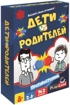 Настольная игра Play Land "Дети против Родителей: Противостояние"
