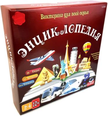 Настольная игра Play Land "Энциклопедия"