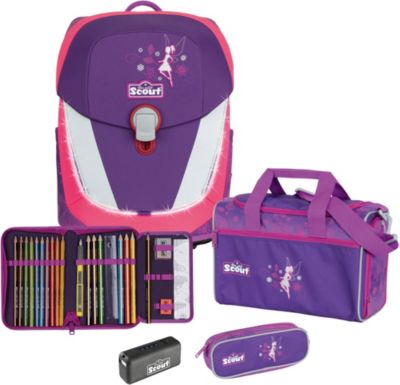 Schulranzenset SUNNY II SAFETY LIGHT EXKLUSIV Feenwald, 4-tlg. (2020/2021) 2