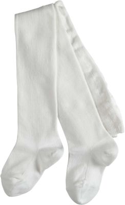 Kinder Stickstrumpfhose Family wei� Gr. 80/92