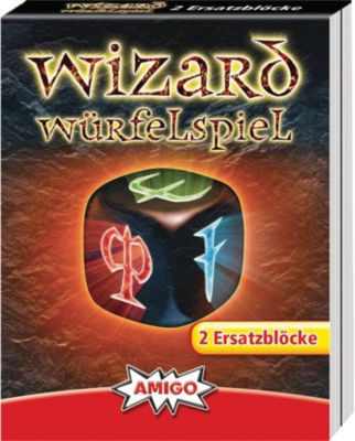 Image of Wizard Würfel Ersatzblock (2 Stück)