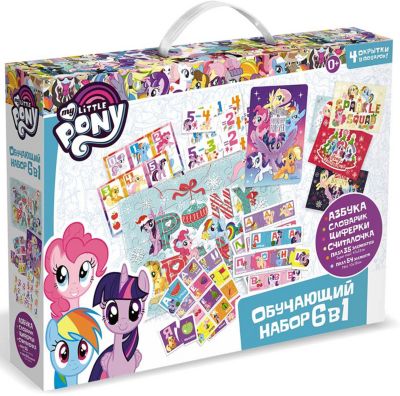 Обучающий набор Origami My little pony "Учимся с Пони", 6 в 1