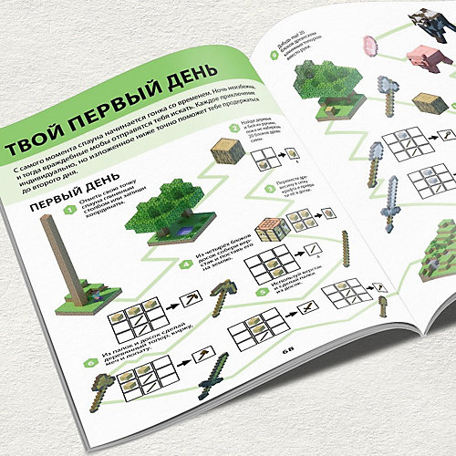 Первое знакомство Minecraft "Остаться в живых" от ИД Лев