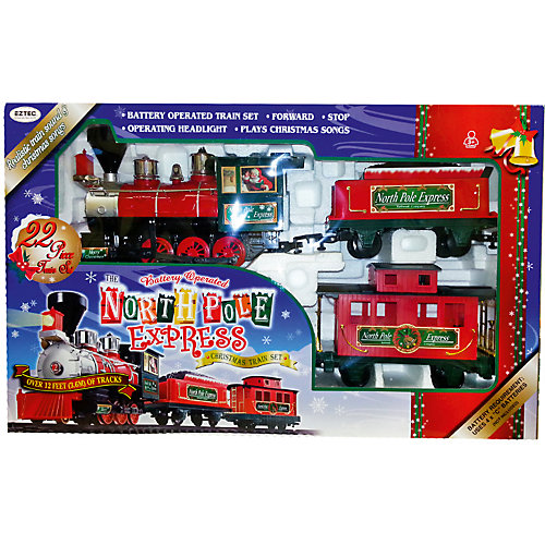 Железная дорога Eztec North Pole Express Train Set от Eztec