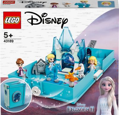 LEGO 43189 Disney Princess Eiskönigin Frozen 2 Elsas Märchenbuch Spielzeug Set 