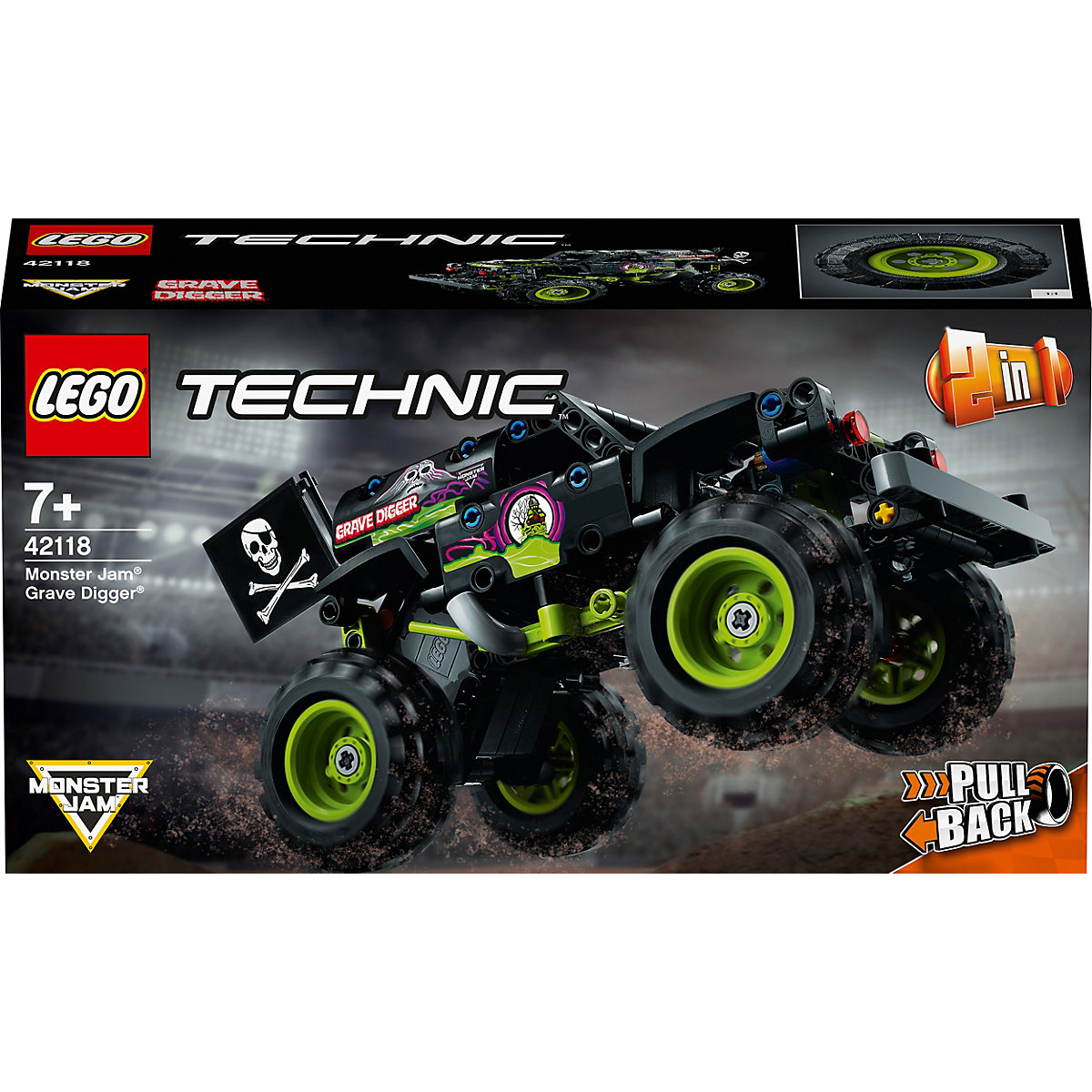LEGO® Technic 42118 Monster Jam™ Grave Digger™