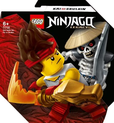 Skulkin Bausatz NEU Kai vs OVP LEGO 71730 Ninjago Battle Set