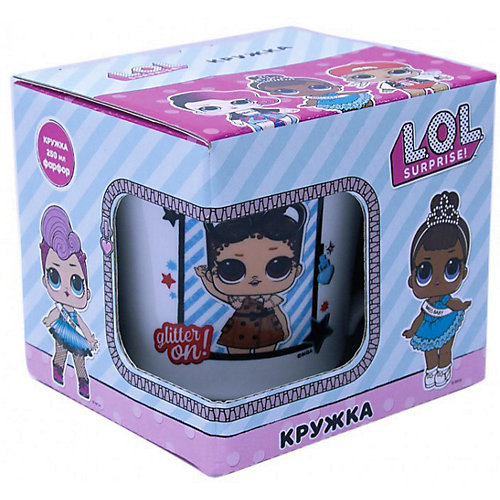 Кружка фарфоровая Stor L.O.L. Surprise!, 250 мл - разноцветный от Stor