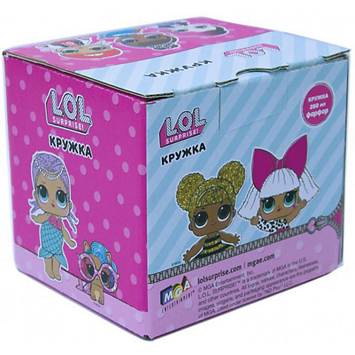 Кружка фарфоровая Stor L.O.L. Surprise!, 250 мл - разноцветный от Stor