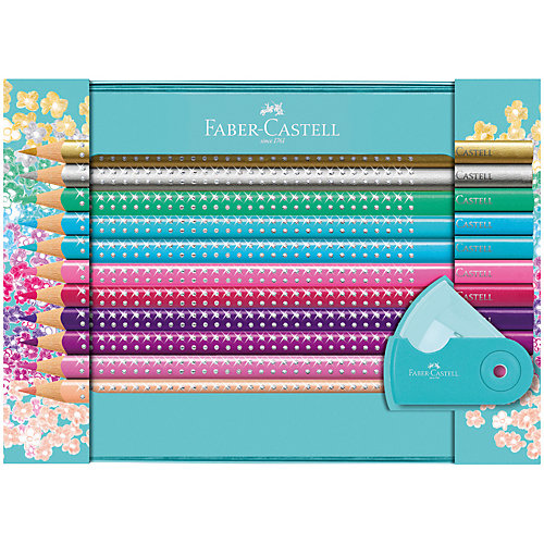 Карандаши цветные Faber-Castell Sparkle, 20 цветов от Faber-Castell