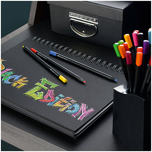 Карандаши цветные Faber-Castell Black edition, 36 цветов от Faber-Castell