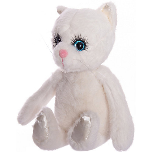 Мягкая игрушка ABtoys "Реснички" Кошечка, 20 см от ABtoys