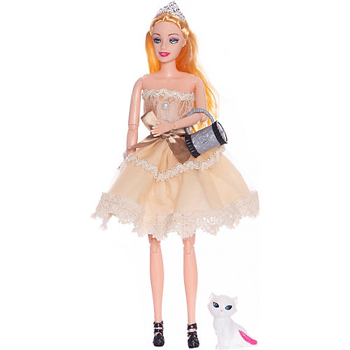 Кукла Junfa Toys "Золотая серия" Эмили с аксессуарами, 30 см от Junfa Toys