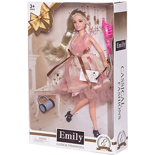 Кукла Junfa Toys "Золотая серия" Эмили с аксессуарами, 30 см от Junfa Toys