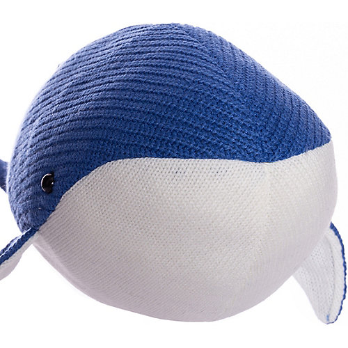 Мягкая игрушка ABtoys Knitted Кит, 39 см от ABtoys
