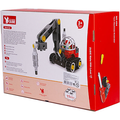 Машинка-конструктор 5 в 1 Junfa Toys "Собери сам" Строительная техника, 42 детали от Junfa Toys