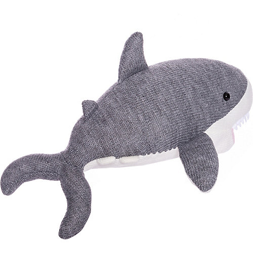 Вязаная игрушка ABtoys Knitted Акула, 40 см от ABtoys