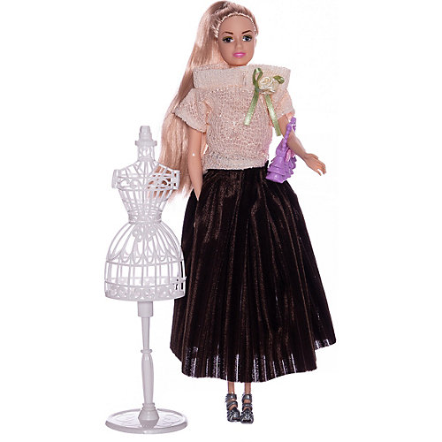 Кукла Junfa Toys "Розовая серия" Эмили с аксессуарами, 30 см от Junfa Toys