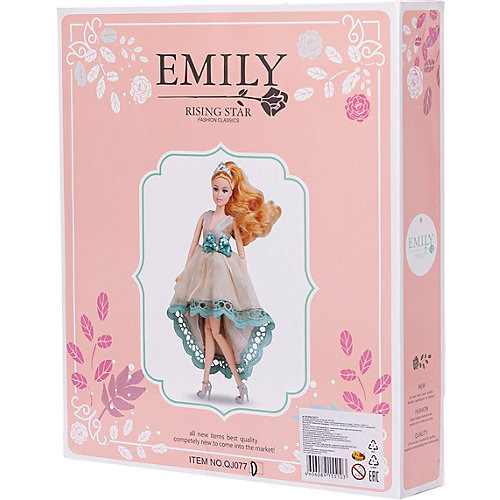 Кукла Junfa Toys "Розовая серия" Эмили с аксессуарами, 30 см от Junfa Toys