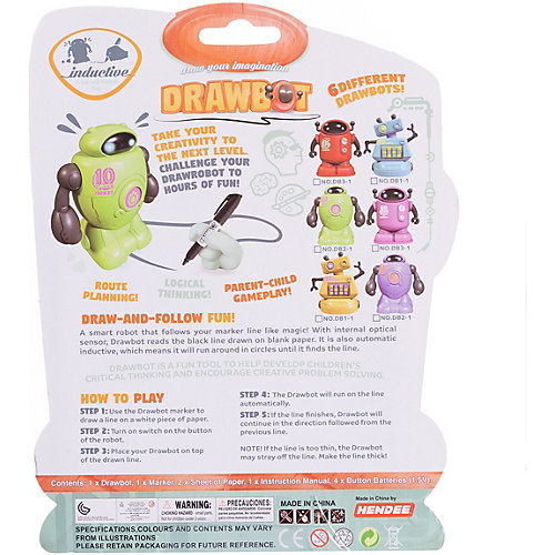 Индуктивный робот Junfa Toys Drawbot от Junfa Toys