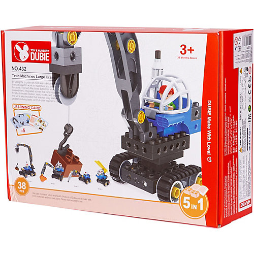 Машинка-конструктор 5 в 1 Junfa Toys "Собери сам" Строительная техника, 38 деталей от Junfa Toys