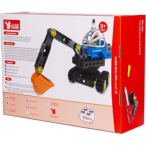 Машинка-конструктор 5 в 1 Junfa Toys "Собери сам" Строительная техника, 38 деталей от Junfa Toys