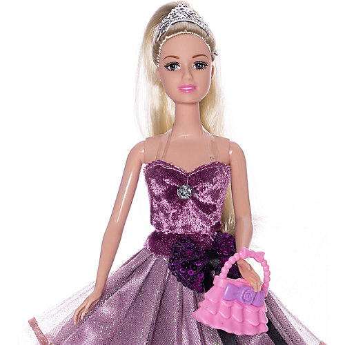 Кукла Junfa Toys "Сиреневая серия" Эмили с аксессуарами, 30 см от Junfa Toys