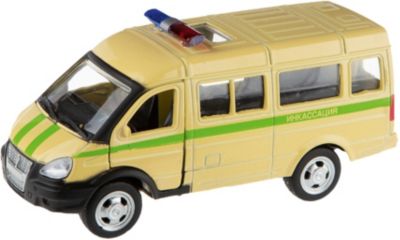 Коллекционная машина Serinity Toys Микроавтобус Газель, 1:50