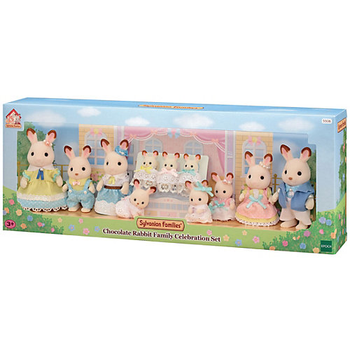 Игровой набор Sylvanian Families Семейное торжество Шоколадных кроликов от Эпоха Чудес