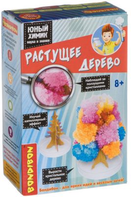 Набор для выращивания кристаллов Bondibon "Растущее дерево"