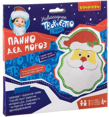 Набор для творчества Bondibon "Панно Дед Мороз"